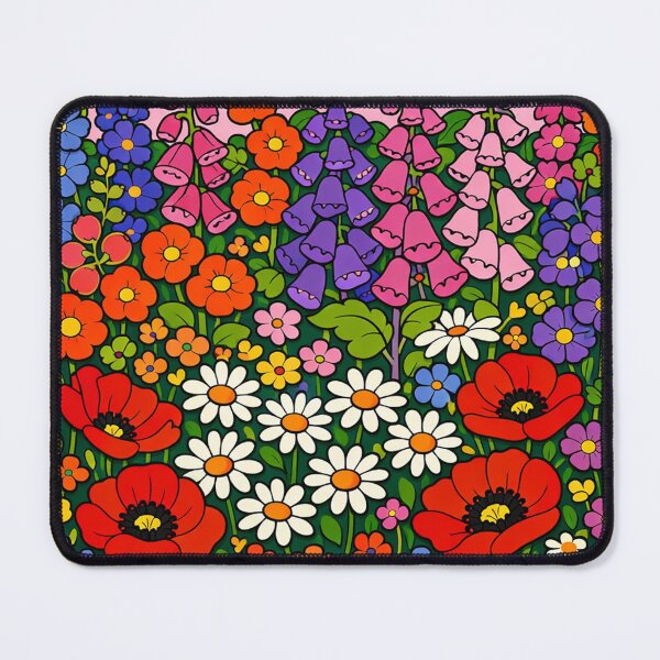 Item preview, Vibrant Summer Wildflower Meadow with Poppies and Daisies designed and sold by Owcomm.