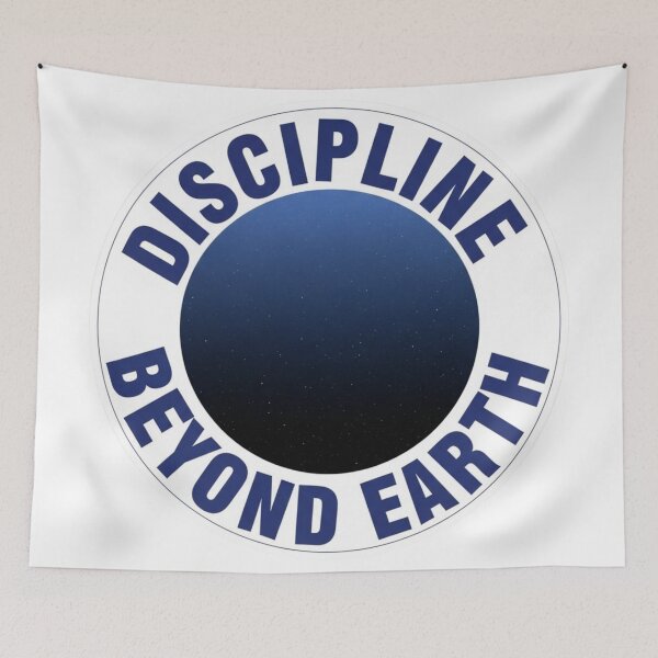 Item preview, Discipline Beyond Earth – Space Motivation Design | Astronaut Mindset & Success Philosophy designed and sold by Altair_.
