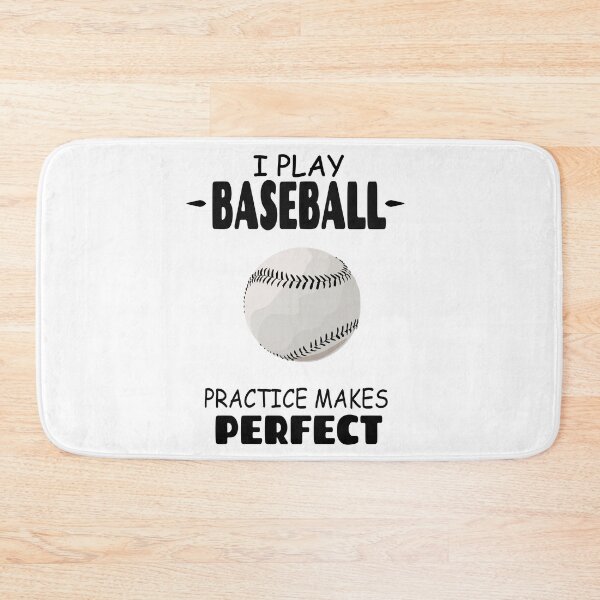 Item preview, I Play Baseball Practice Makes Perfect designed and sold by Tillscreativ.