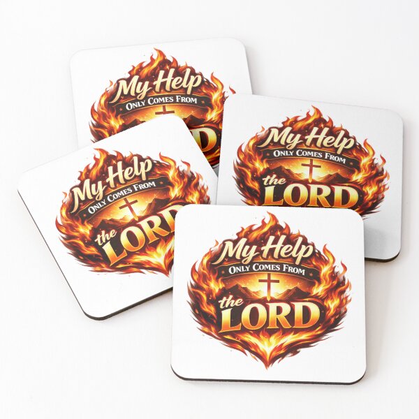 Item preview, My Help Comes From the Lord – Fiery Faith Design designed and sold by MastersDesignNk.