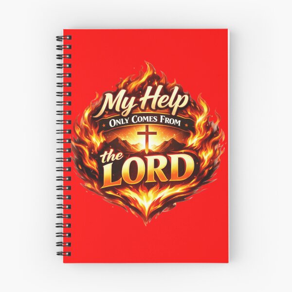 Item preview, My Help Comes From the Lord – Fiery Faith Design designed and sold by MastersDesignNk.
