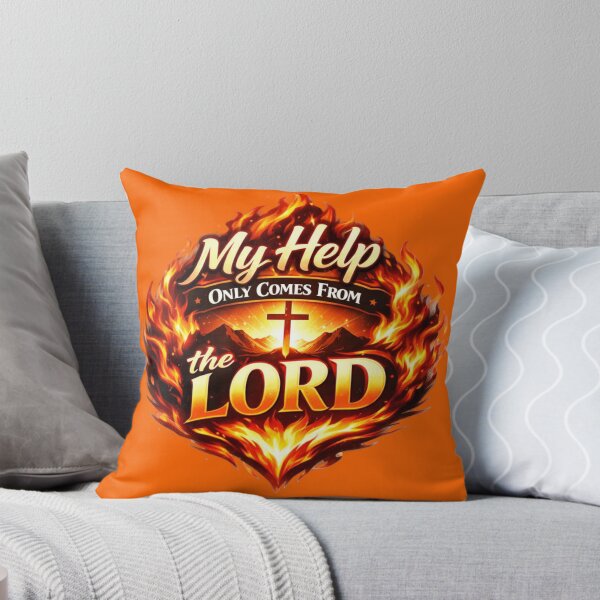 Item preview, My Help Comes From the Lord – Fiery Faith Design designed and sold by MastersDesignNk.