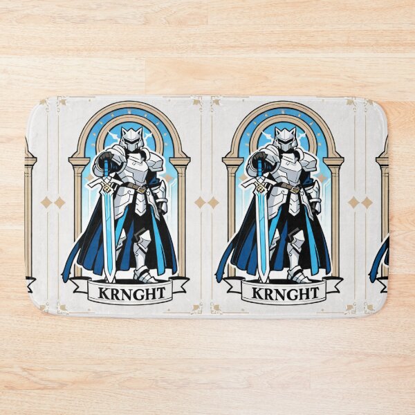 Item preview, Character - Cat Knight Black Armor Blue Sword designed and sold by DoodyPets.
