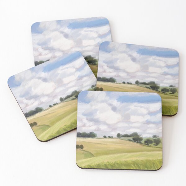 Item preview, Summer Field landscape  designed and sold by Yuli Art.