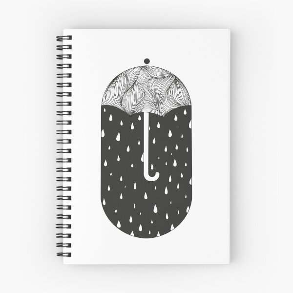 Item preview, Surrealist umbrella under rain designed and sold by ArtedeSer.