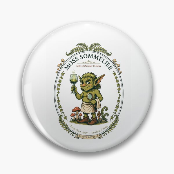 Item preview, Moss Sommelier Shirt - Funny Goblincore Nature Humor Aesthetic Gift designed and sold by EXATEES  ⭐⭐⭐⭐⭐.