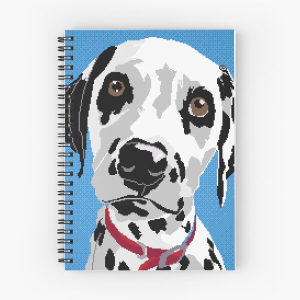 Item preview, Dalmatian Pixel Portrait designed and sold by LilSeashell.