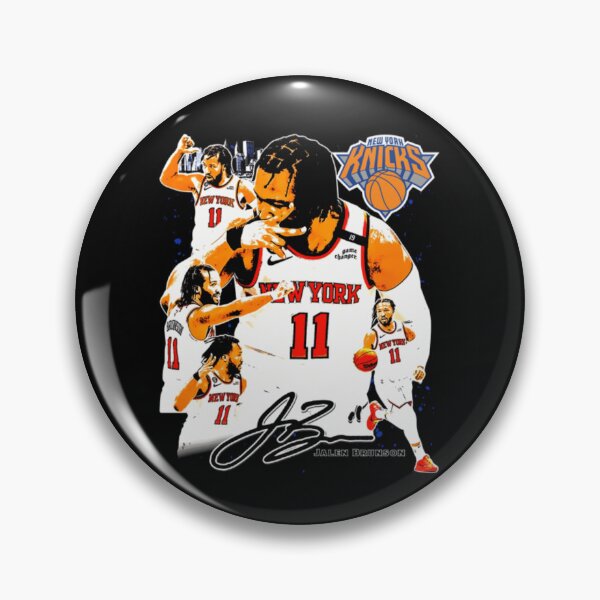 Item preview, Jalen Brunson "New York Knicks" Signature designed and sold by Soceitiz.