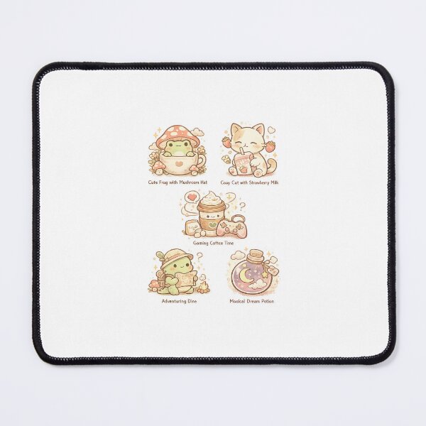 Item preview, Cute Pastel Cozy Friends designed and sold by M-A-G-12.