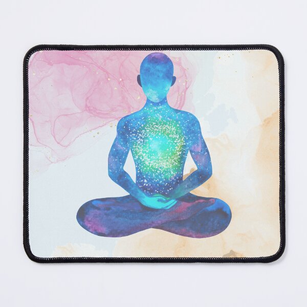 Item preview, Cosmic Meditation in Watercolor designed and sold by AetherNest | Sacred Art by Alicia Jia D.