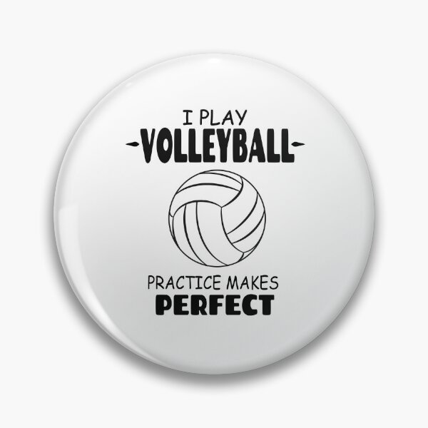 Item preview, I Play Volleyball Practice Makes Perfect designed and sold by Tillscreativ.