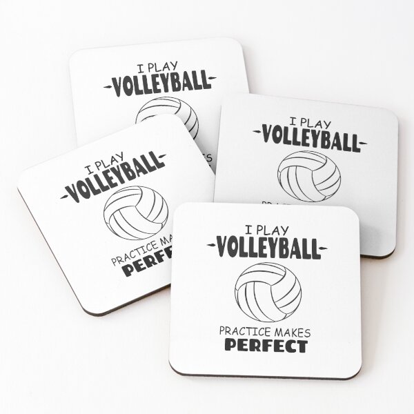 Item preview, I Play Volleyball Practice Makes Perfect designed and sold by Tillscreativ.