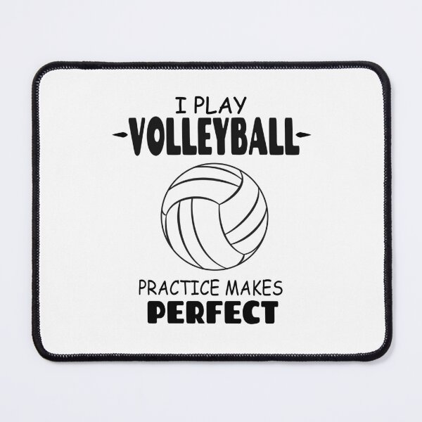 Item preview, I Play Volleyball Practice Makes Perfect designed and sold by Tillscreativ.