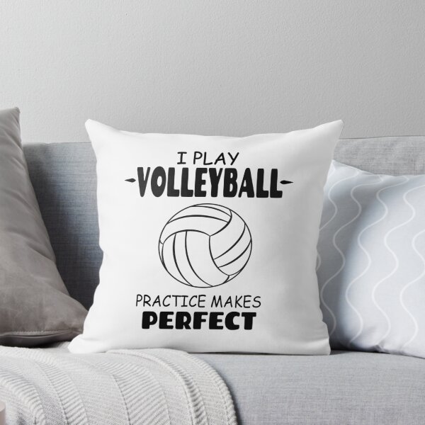 Item preview, I Play Volleyball Practice Makes Perfect designed and sold by Tillscreativ.