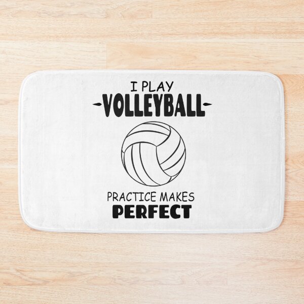 Item preview, I Play Volleyball Practice Makes Perfect designed and sold by Tillscreativ.