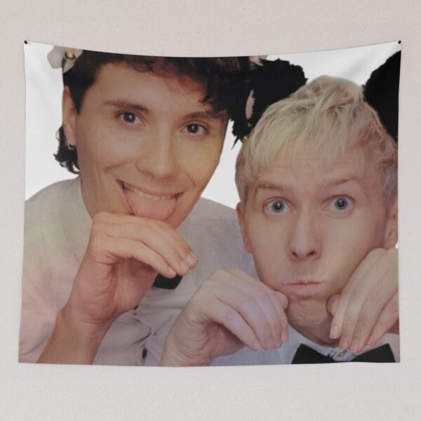 Item preview, Catboy Dan and Phil designed and sold by PhandomSHOP.
