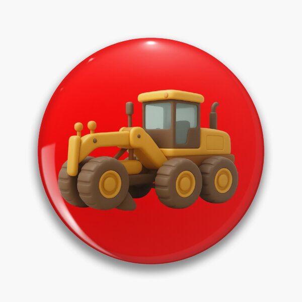 Item preview, Cute Motor Grader Construction Vehicle Cartoon Design designed and sold by kakmi-art.