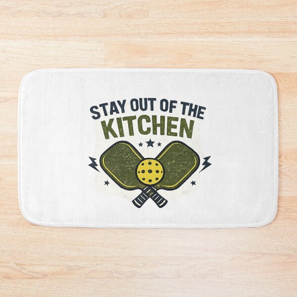 Item preview, Stay Out Of The Kitchen Pickleball designed and sold by Rally Ink Designs.
