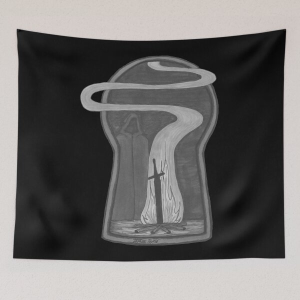Item preview, Through The Keyhole: A Place of Respite (Desaturated Edition) designed and sold by Grimmlar.