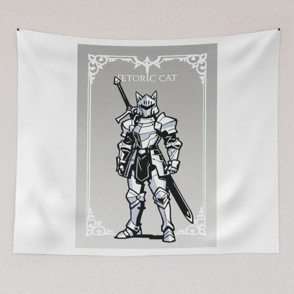 Item preview, Character - Cat Knight Golden Armor Green Sword designed and sold by DoodyPets.
