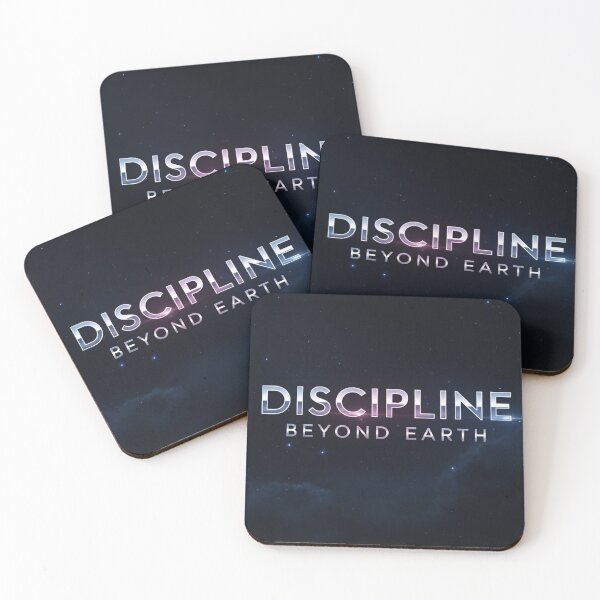 Item preview, Discipline Beyond Earth – Space Motivation Design | Astronaut Mindset & Success Philosophy designed and sold by Altair_.