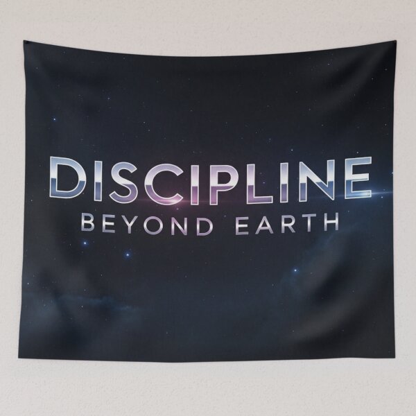 Item preview, Discipline Beyond Earth – Space Motivation Design | Astronaut Mindset & Success Philosophy designed and sold by Altair_.