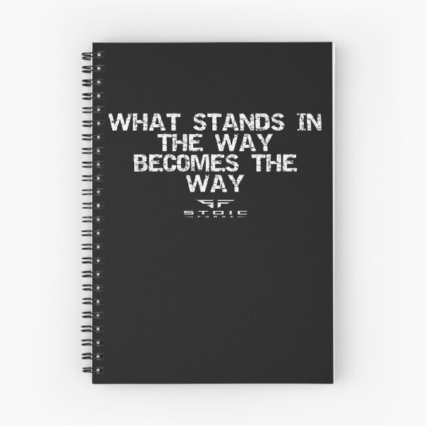 Item preview, What Stands in the Way is the Way Premium Stoic Apparel designed and sold by Stoic-Forge.