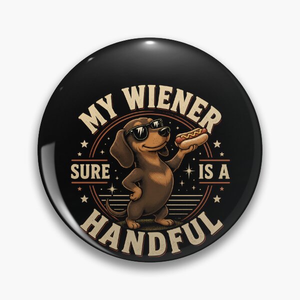 Item preview, My Wiener Sure Is A Handful Funny Men's Offensive Gear designed and sold by DynamicDesign.