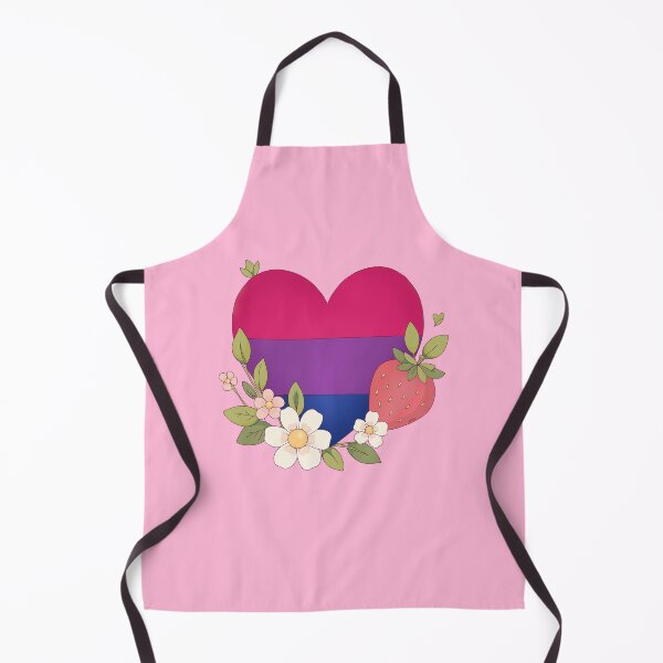Item preview, Blooming Bi Sticker designed and sold by LittleRockArt.