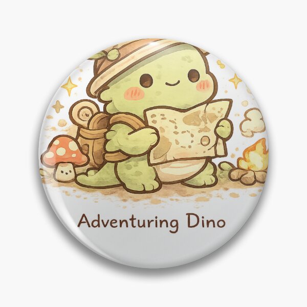 Item preview, Adventuring Dino Treasure Map designed and sold by M-A-G-12.