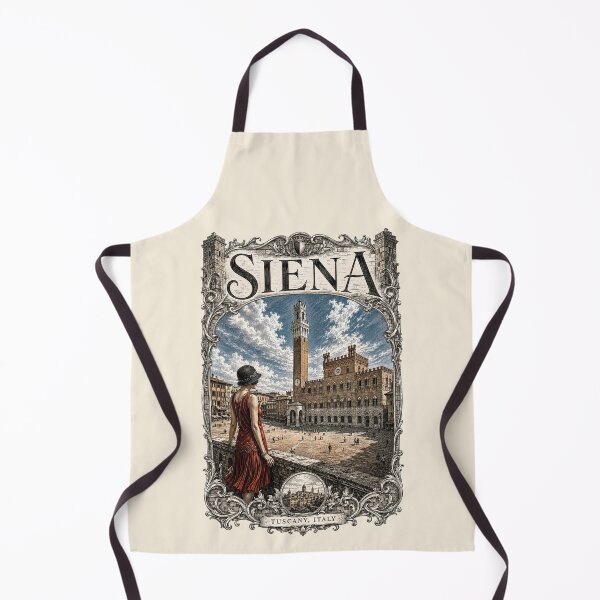 Item preview, Siena, Tuscany, Italy [Wood Engraving] designed and sold by elektronen.