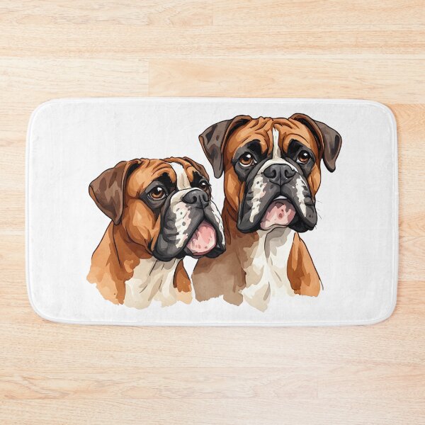 Item preview, Pair of Boxer Dogs Portrait – Realistic Boxer Breed Illustration designed and sold by Karolina’s Cozy Creations.