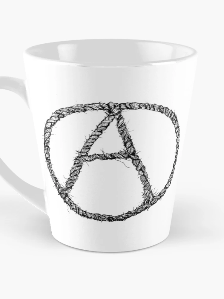 Thumbnail 3 of 4, Coffee Mug, Anarchy Rope designed and sold by FloatingInk.
