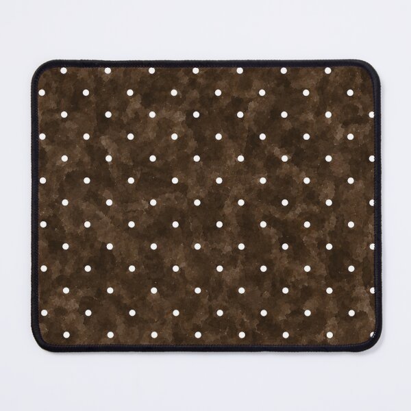 Item preview, Espresso Watercolor Polka Dot Pattern | Seamless Coffee Brown Cottagecore Background designed and sold by Ioanna-Studio.
