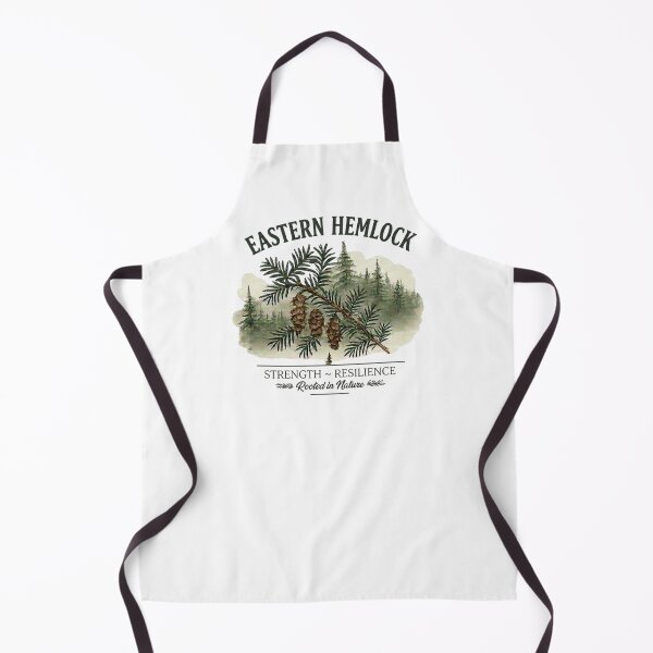 Item preview, Eastern Hemlock - Vintage Botanical Illustration designed and sold by Cutie Galore.