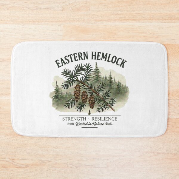 Item preview, Eastern Hemlock - Vintage Botanical Illustration  designed and sold by Cutie Galore.