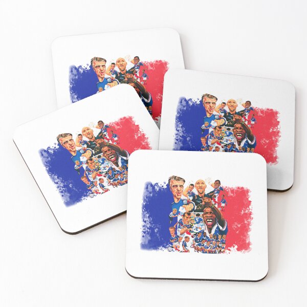 Item preview, France 98 – Legends of the Blues | Illustration/Caricature designed and sold by Wawan35200.