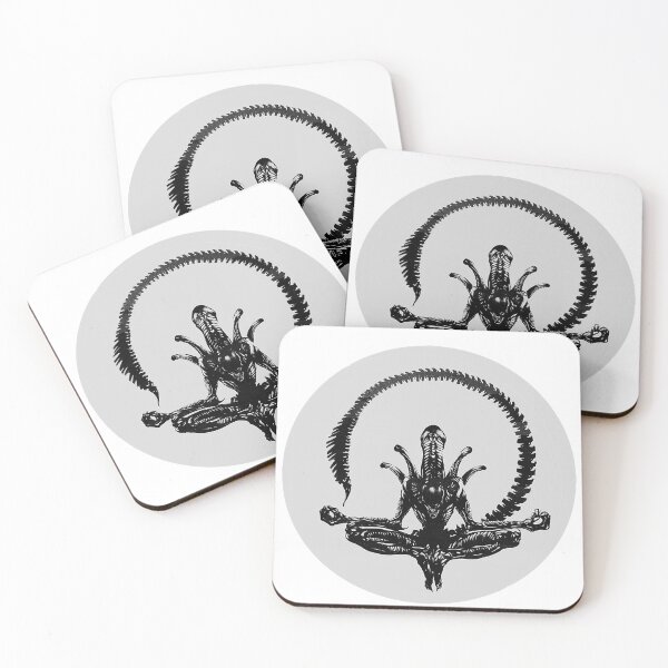 Item preview, meditating alien xenomorph designed and sold by SlurmzMcKenzie.