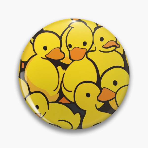 Item preview, Cute Yellow Rubber Duck Pattern Design designed and sold by Centaurosticker.