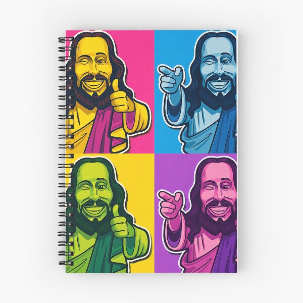 Artikelvorschau, Andy Warhol Pop-Art-Viereck Jesus entworfen und verkauft von BrotherYoYo.