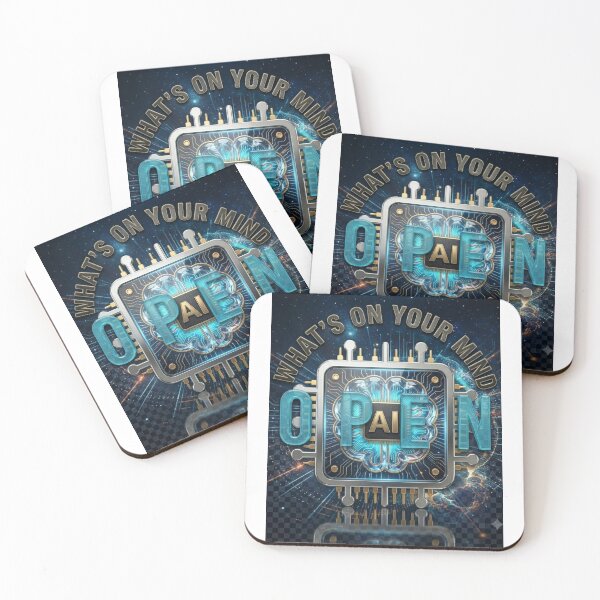 Item preview, AI Mind Brain Print Vintage AI Art Decor Print  designed and sold by WhyWait Studio Gifts.
