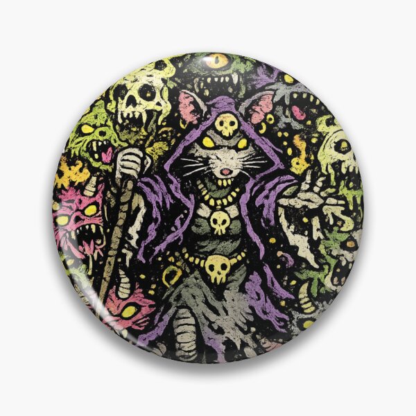 Item preview, Rat Witch — Dark Fantasy Necromancer Art designed and sold by PerlowskiArt.