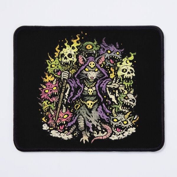 Item preview, Rat Witch — Dark Fantasy Necromancer Art designed and sold by PerlowskiArt.