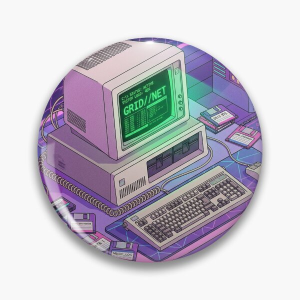 Item preview,  Retro Tech Setup 90s Computer Vaporwave designed and sold by Botted.