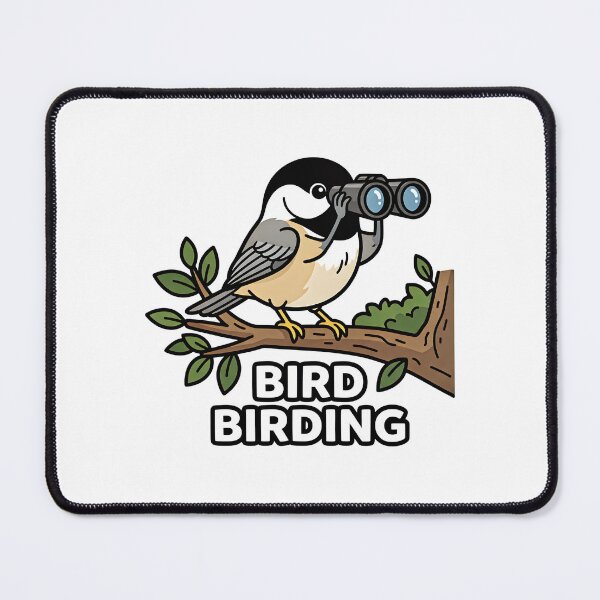 Item preview, Bird Birding Chickadee designed and sold by Wild Creative Art.