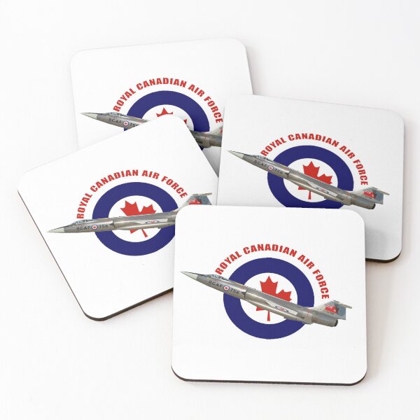 Item preview, Royal Canadian Air Force Starfighter Soaring Over Classic RCAF Roundel designed and sold by Analog Aura .