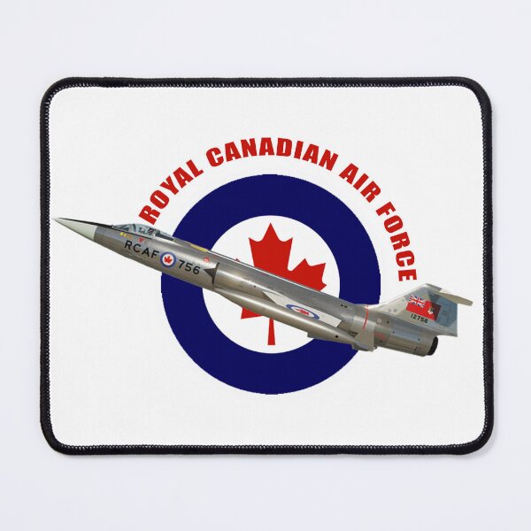 Item preview, Royal Canadian Air Force Starfighter Soaring Over Classic RCAF Roundel designed and sold by Analog Aura .