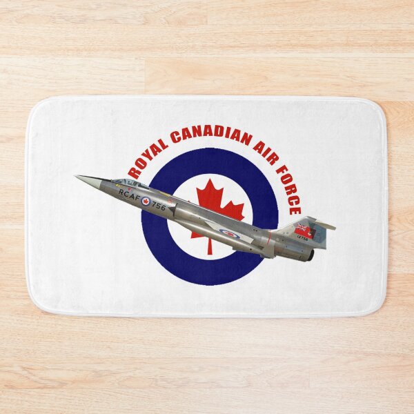 Item preview, Royal Canadian Air Force Starfighter Soaring Over Classic RCAF Roundel designed and sold by Analog Aura .