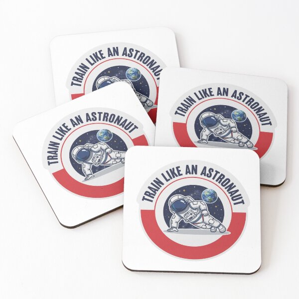 Item preview, Train Like an Astronaut – Space Fitness Motivation Design | Strength, Discipline & Performance designed and sold by Altair_.