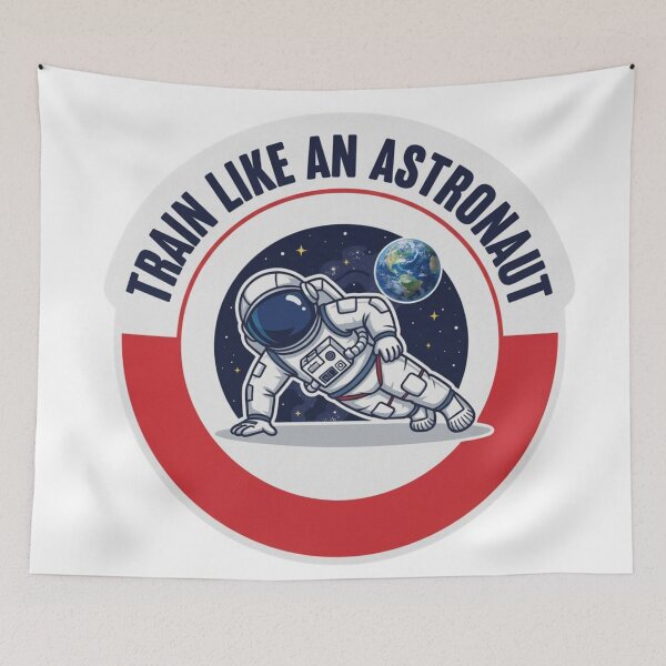 Item preview, Train Like an Astronaut – Space Fitness Motivation Design | Strength, Discipline & Performance designed and sold by Altair_.